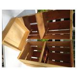 Wooden Produce Boxes