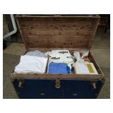 Metal Chest and Contents