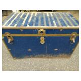 Metal Chest and Contents