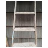 Two Wood Ladders