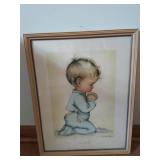 Three Framed Child Prints