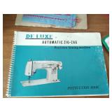 The White House Sewing Machine with Supplies