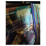 Collection of Records with Record Cabinet
