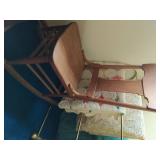 Rocking Chair, Quilt Rack, and Ironing Board