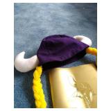 Minnesota Vikings History Book and Hat