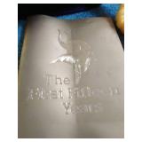 Minnesota Vikings History Book and Hat