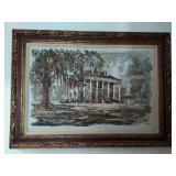 Large Framed Painting