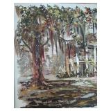 Large Framed Painting