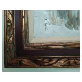 Large Framed Painting