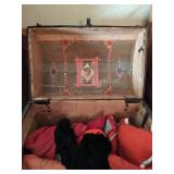 Vintage Trunk with Contents