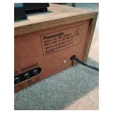 Panasonic Record Player with Two Speakers
