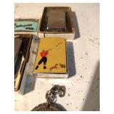 Collection of Lighters and Coins