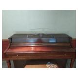 Wurlitzer Spinnet Piano with Bench