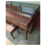 Wurlitzer Spinnet Piano with Bench