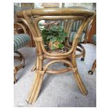 Rattan Patio Table With Four Chairs