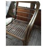 Rattan Floral Sofa