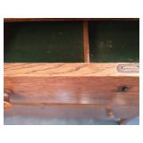 Antique Buffet With Mirror