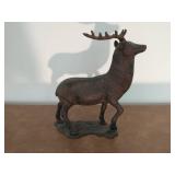 Metal Deer Décor Statue