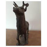 Metal Deer Décor Statue