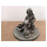 Collection Of Three Pewter Figurines By International Pewter