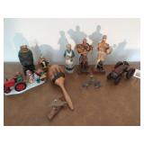 Collection Of Farm Décor And Figurines