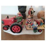 Collection Of Farm Décor And Figurines