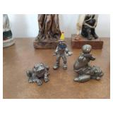 Collection Of Farm Décor And Figurines