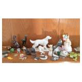 Collection Of Figurines And Décor