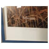 Framed David A. Maass Misty Morning Revisited Wood Ducks 243/1200