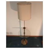 Brass Or Similar Material Floor Lamp
