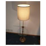 Brass Or Similar Material Floor Lamp