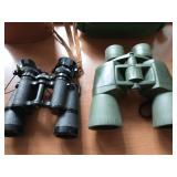 Two Binoculars With Cases