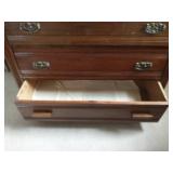 Three Drawer Chest Dresser With Mirror