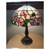 Floral Stained Glass Lamp