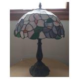 Floral Stained Glass Lamp