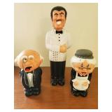 Servant Salt And Pepper Shaker With Grinder
