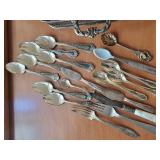 Collection Of W.M. Rogers Star And Eagel Serving ware