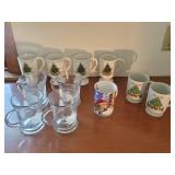 Collection Of Christmas Mugs