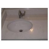 Bathroom Vanity with 2 Faucets