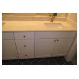 Bathroom Vanity with 2 Faucets