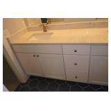 Bathroom Vanity with 2 Faucets
