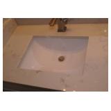 Bathroom Vanity with 2 Faucets