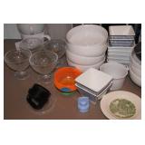 Plates, Bowls, and Cups