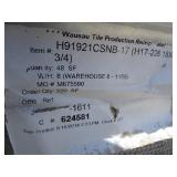Concrete pavers, 48"x18"x2.75" whit...