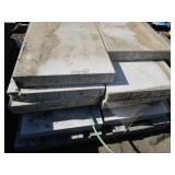 Concrete pavers, 36"x18"x2.75", qty...