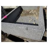 Granite planter box...