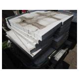 Pallet of concrete pavers, 18"x36"x...