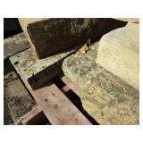 Limestone wall stone...