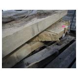 Limestone wall stone...