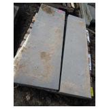 Blue Stone step, 48"x16" and 48"x12...